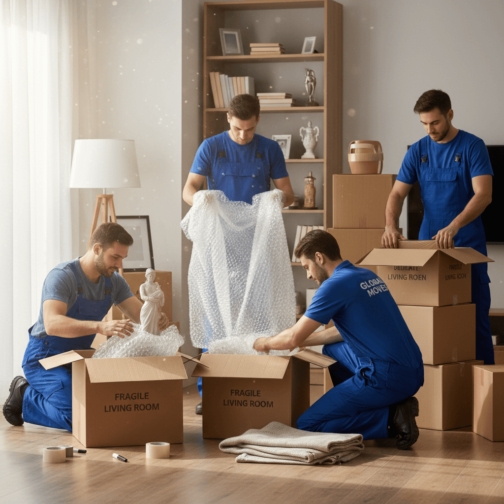 Complete packing and assembly