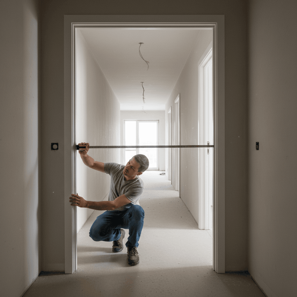 Measure doorways and hallways